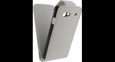 Xccess Leather Flip Case Samsung I9070 Galaxy S Advance White