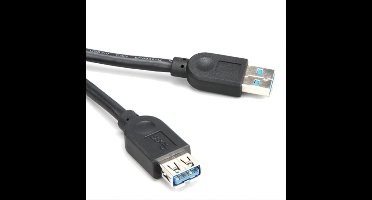 Akasa AK-CBUB02-15BK USB 3.0 verlengkabel - USB-A mannelijk / USB-A vrouwelijk - 1,5 meter - Zwart