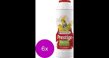 Versele-Laga Prestige Schelpenzand Bus Wit Kristal - Vogelbodembedekking - 6 x 2 kg