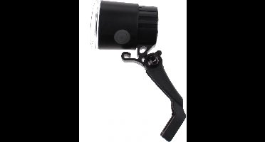 Falkx Kleine LED-koplamp - Compact - Superhelder - Inclusief Beugel en Batterijen - Zwart