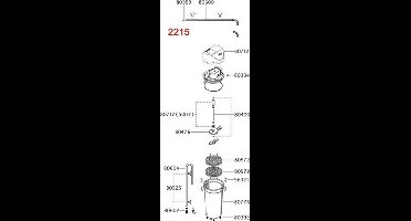 Eheim Rotor 50 Hz voor 1215/2215