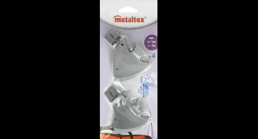 Metaltex Tafellakengewichten -Ster / Vis -set 4