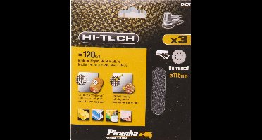 Piranha Schuurgaas 115mm K120