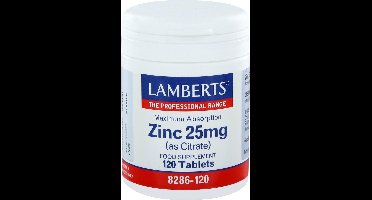 Voedingssupplement Lamberts Zinkcitraat 120 Stuks
