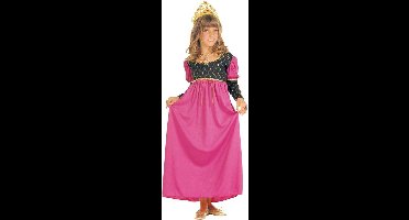 Koningin Prinses jurk kind - Maatkeuze: Maat 140