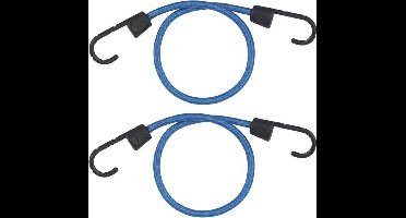 MasterLock Snelbinders - 2 stuks - 80cm x 8mm - Blauw