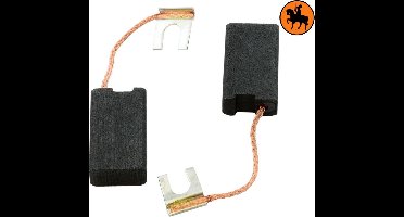Koolborstelset voor Bosch SHO 160 - 6,4x12,5x22mm - Vervangt 1.607.014.125