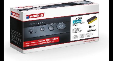 Edding Toner vervangt Brother TN-2000 Compatibel Zwart 2500 bladzijden EDD-1002