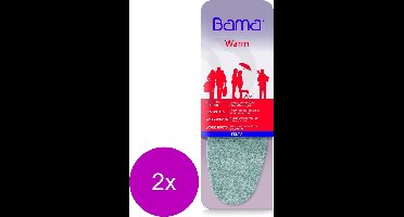 Bama Inlegzool Felta Grijs - Schoenonderhoud - 2 x 44
