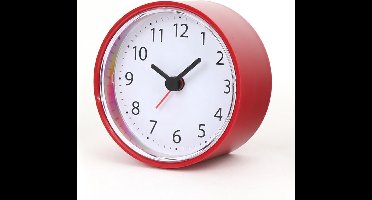 Platinet simpele klok grote nummers inclusief batterij plast