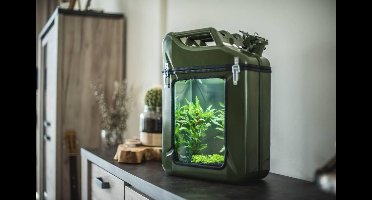 AquaCan - Jerrycan Aquarium 20L - Compact Design met Handgreep