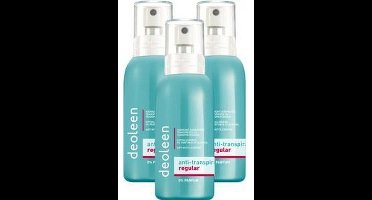 Deoleen Anti-transpirant pompspray - 3 Pack