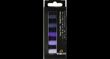 Rembrandt softpastel half 5 Diepe violetten