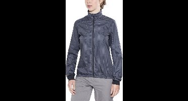 Craft Ride Windbreaker Fietsjas - Maat S - Vrouwen - grijs