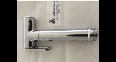 Douchekop messing-verchroomd 1/2