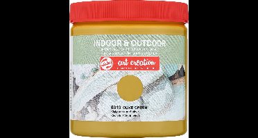Talens Art Creation indoor & outdoor verf 250ml - Olijfgroen