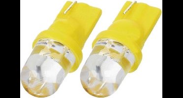 T10 LED geel 12 Volt interieur lamp