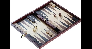 Philos houten backgammon kasette Naxos