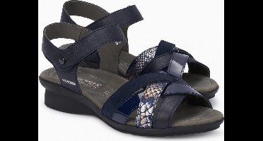 Mephisto Polina - dames sandaal - blauw - maat 35 (EU) 2.5 (UK)