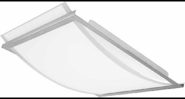 Osram Lunive ARC plafondverlichting Aluminium, Wit LED