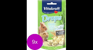 Vitakraft Konijn Yogurtdrops 75 gr - 9 stuks