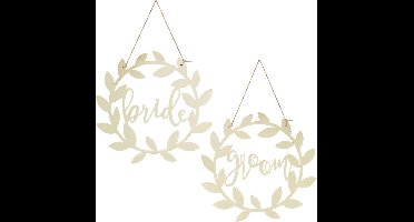 Ginger Ray - Ginger Ray - Stoeldecoratie Bride / Groom