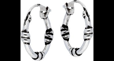 Silver Lining 107.0052.00 oorringen zilver zilverkleurig 14mm