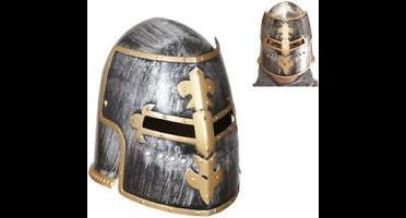 OOTB Ridderhelm - Middeleeuwse helm voor kleine ridders - Zwart plastic