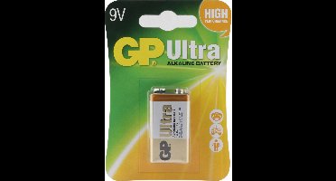 GP 9V Ultra Alkaline Batterij - 1 stuk