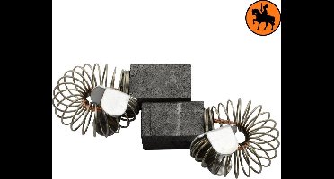 Koolborstelset voor Protool Hamer 586076 - 6,3x10x14mm - Vervangt 627010