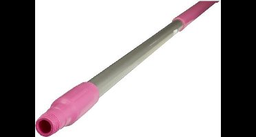 Vikan Hygiëne Steel 29371 - 150 cm - Roze - Aluminium - Geschikt voor alle Vikan Hygiëne producten