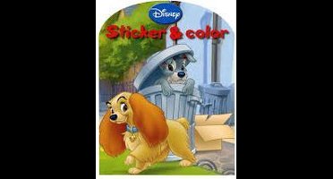 Disney sticker & color boek