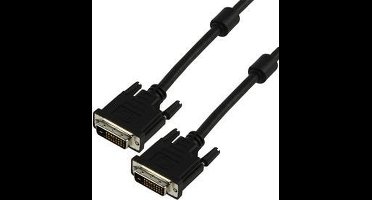 HQ, DVI-D Dual Link Aansluitkabel, 1.8m