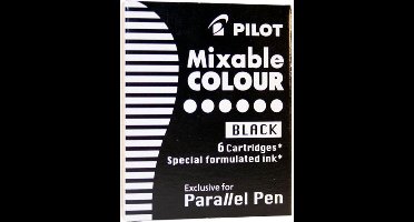 Pilot Parallel Pen Zwarte Cartridges