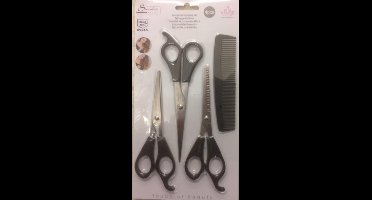 Touch of Beauty - Kappersset - Stainless Steel - 4-delig