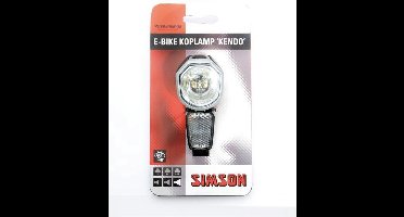 Simson Kendo E-Bike Koplamp - Fietslamp - Batterij - LED - Zwart