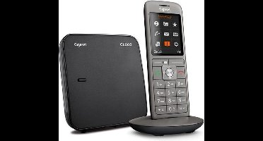 Gigaset CL660 Analog/DECT telephone Antraciet Nummerherkenning