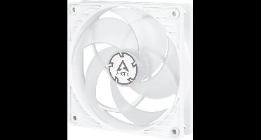 ARCTIC P12 PWM PST Computer behuizing Koeler 12 cm Transparant, Wit