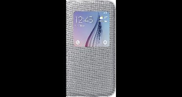 Samsung S View Cover Canvas voor Samsung Galaxy S6 - grijs