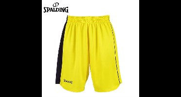 Spalding Dames Basketbal Short 4HER geel/zwart maat M
