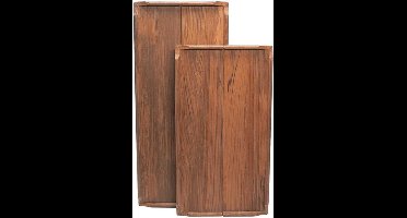 ARC Marine inklapbaar teakhouten tafelblad - teak - 64 x 70 cm - 2020