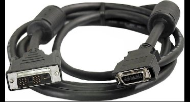 Deltaco VE012-A, DVI naar DFP (HPCN20) verloopkabel 2m