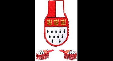 Set schouder epaulette Köln met wapen