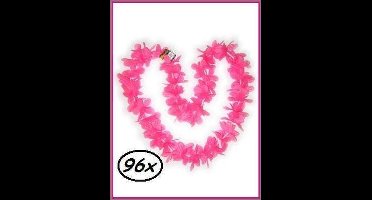 96x Hawai slinger roze