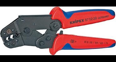 Knipex 97 52 20 Krimphefboomtang Coax BNC+TNC stekkers