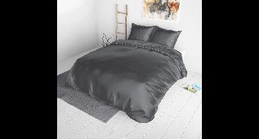 Sleeptime Beauty Skin Care Dekbedovertrek - Lits-Jumeaux - 240x200/220 + 2 kussenslopen 60x70 - Antraciet