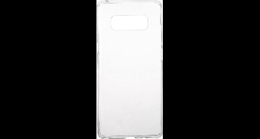 Shop4 - Samsung Galaxy Note 8 Hoesje - Zachte Back Case Mat Transparant