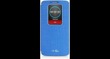 QuickWindow Case - LG G2 - blauw