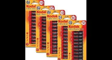 AA Batterijen - Kodak Extra Heavy - Penlite - 50 Stuks