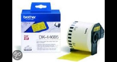 Brother DK-44605 Continuous Removable Yellow Paper Tape (62mm)